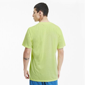 PUMA Regular fit Functioneel shirt in Geel