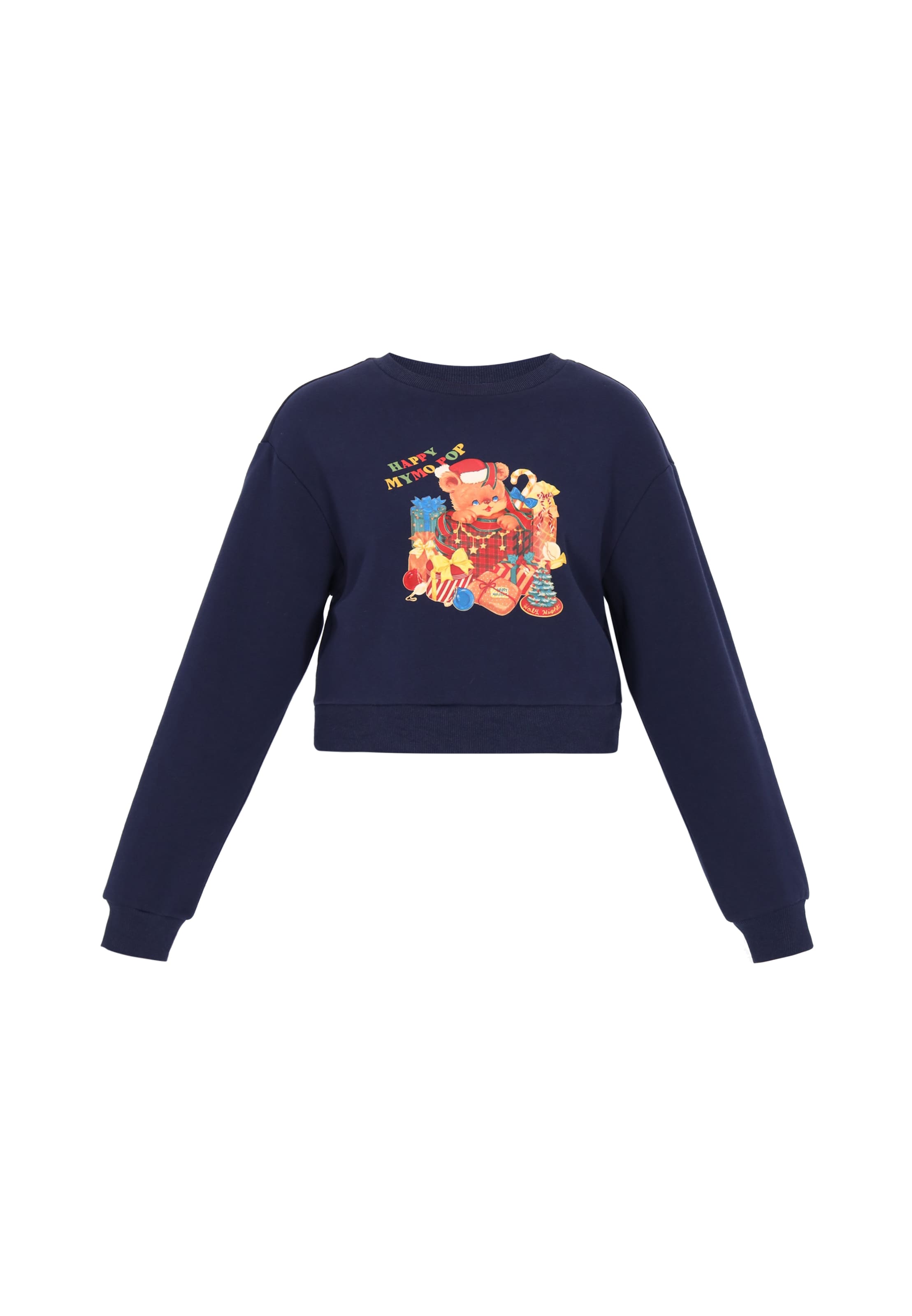 MYMO - Sudadera 'Pop' en azul: frente