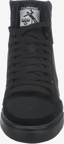 Hummel High-Top Sneakers 'Slimmer Stadil' in Black