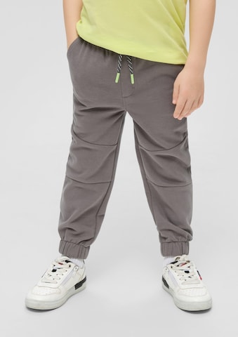 s.Oliver Tapered Pants in Grey: front