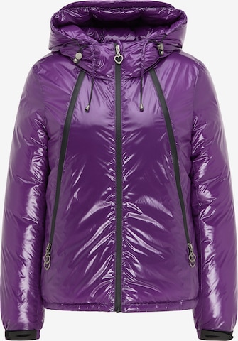 MYMO Winter Jacket in Purple: front