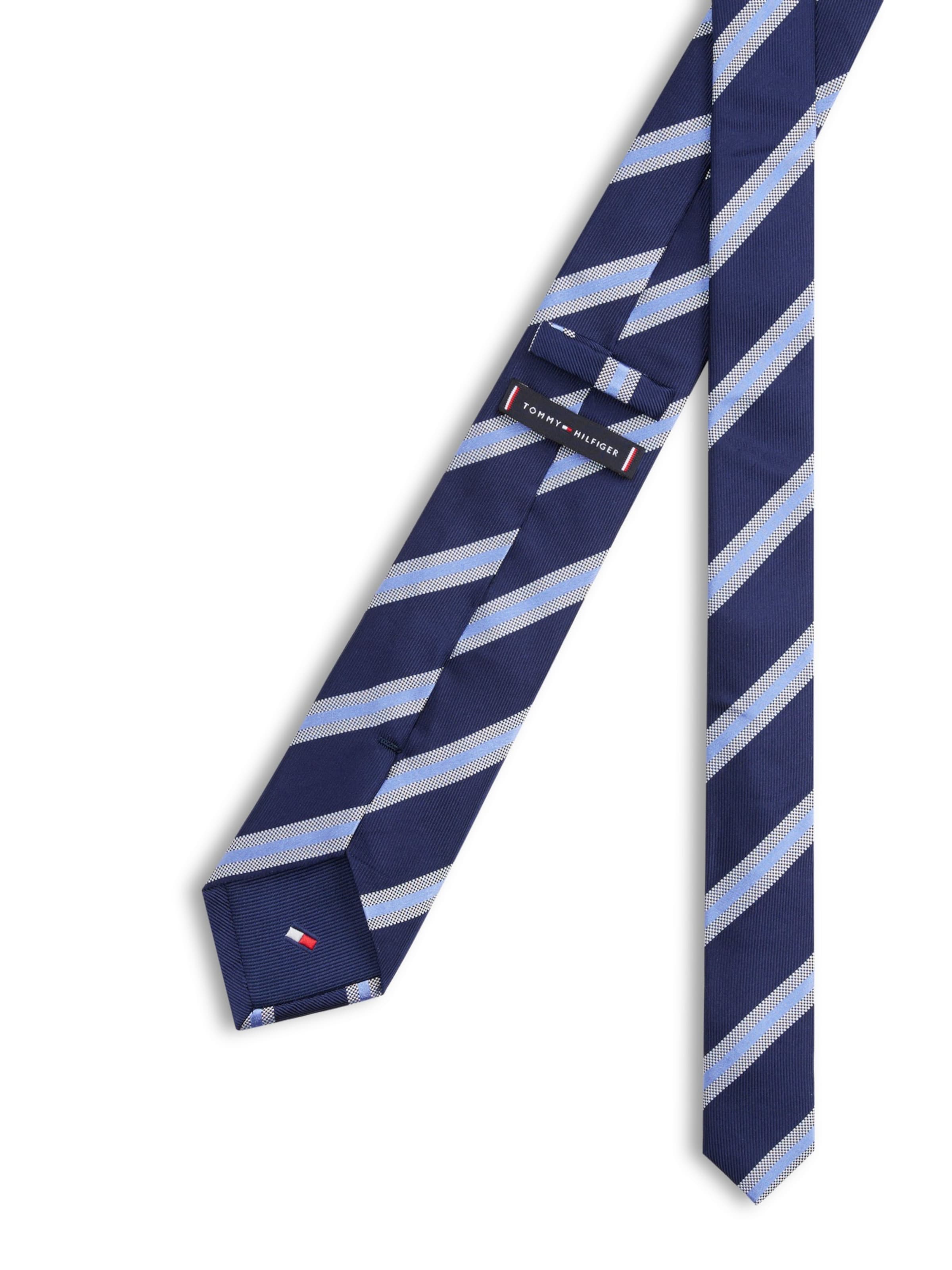 Cravate TOMMY HILFIGER en bleu