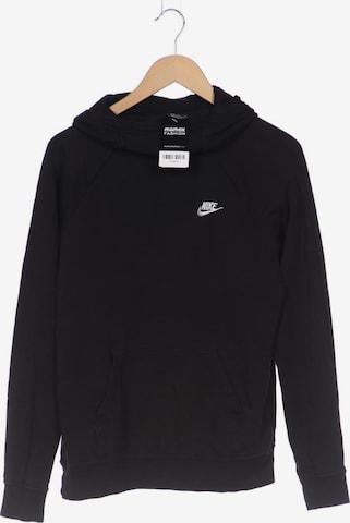 NIKE Kapuzenpullover M in Schwarz: predná strana