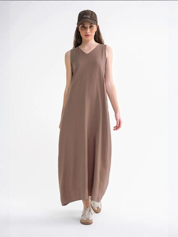 Robe d’été MixRay en marron