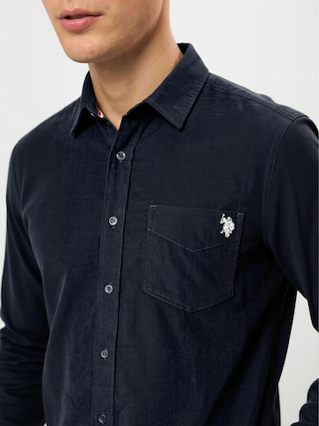 U.S. POLO ASSN. Shirts ' UMDaren ' i blå: forside