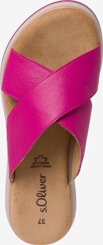 s.Oliver Pantolette in Pink