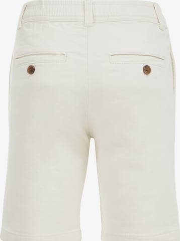 Slimfit Pantaloni de la WE Fashion pe alb