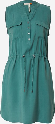 Robe-chemise 'ROISSIN' Ragwear en vert : devant