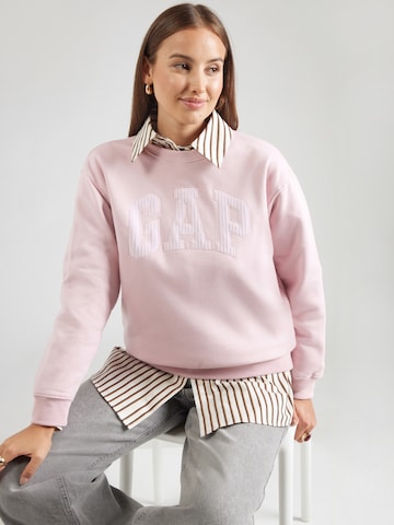 GAP Mikina 'EXCLUSVIE HERITAGE' – pink: přední strana