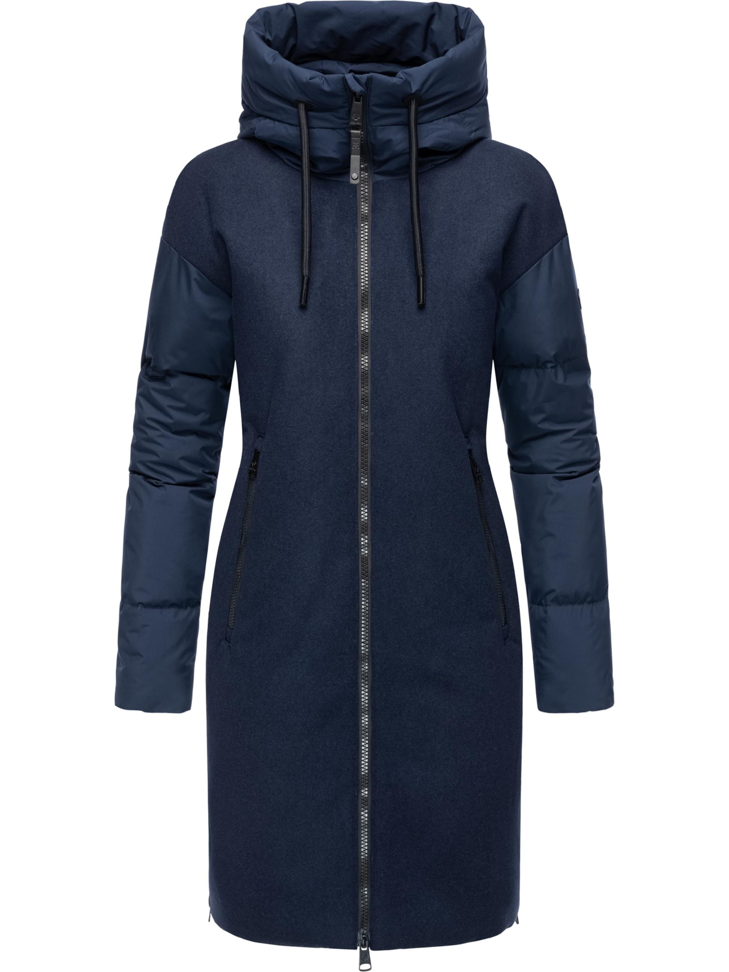 Ragwear Зимнее пальто 'Jumana' в Синий: спереди