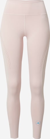 Skinny Pantaloni sport 'Truepurpose Optime' de la ADIDAS BY STELLA MCCARTNEY pe roz: față