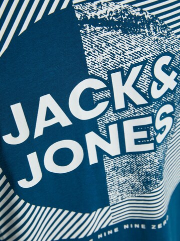 JACK & JONES Tričko 'STEIN' – modrá