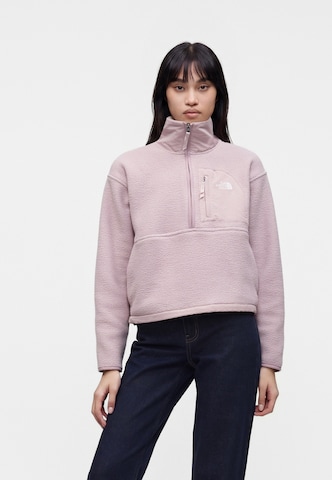 rozā THE NORTH FACE Sporta džemperis ' YUMIORI ': no priekšpuses