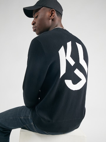 KARL LAGERFELD JEANS Pullover i sort