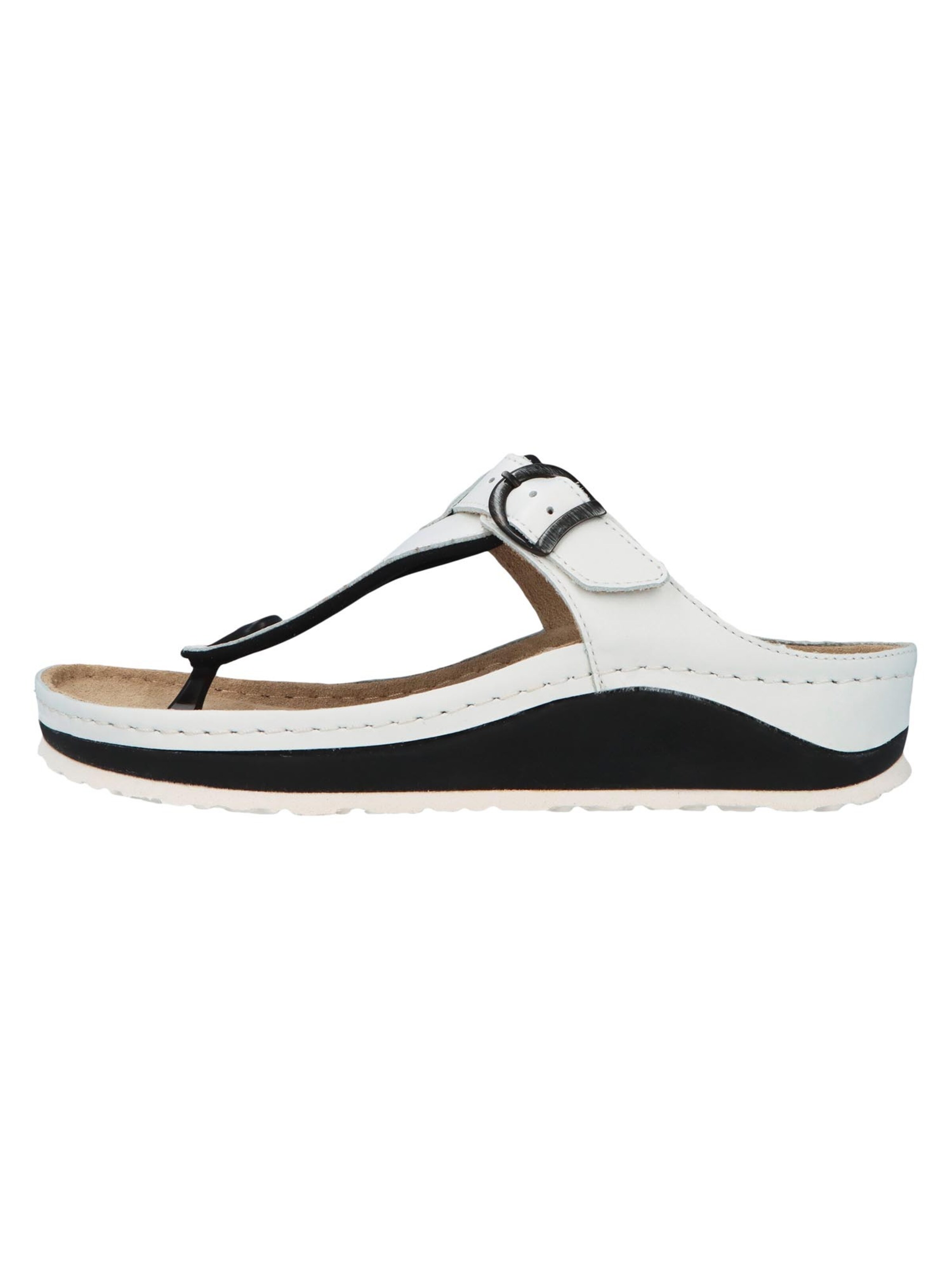 BERKEMANN T-bar sandals 'Mila' in White