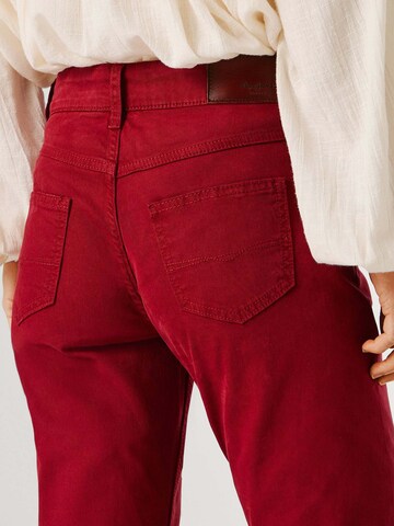 Pepe Jeans Flared Pants in Red