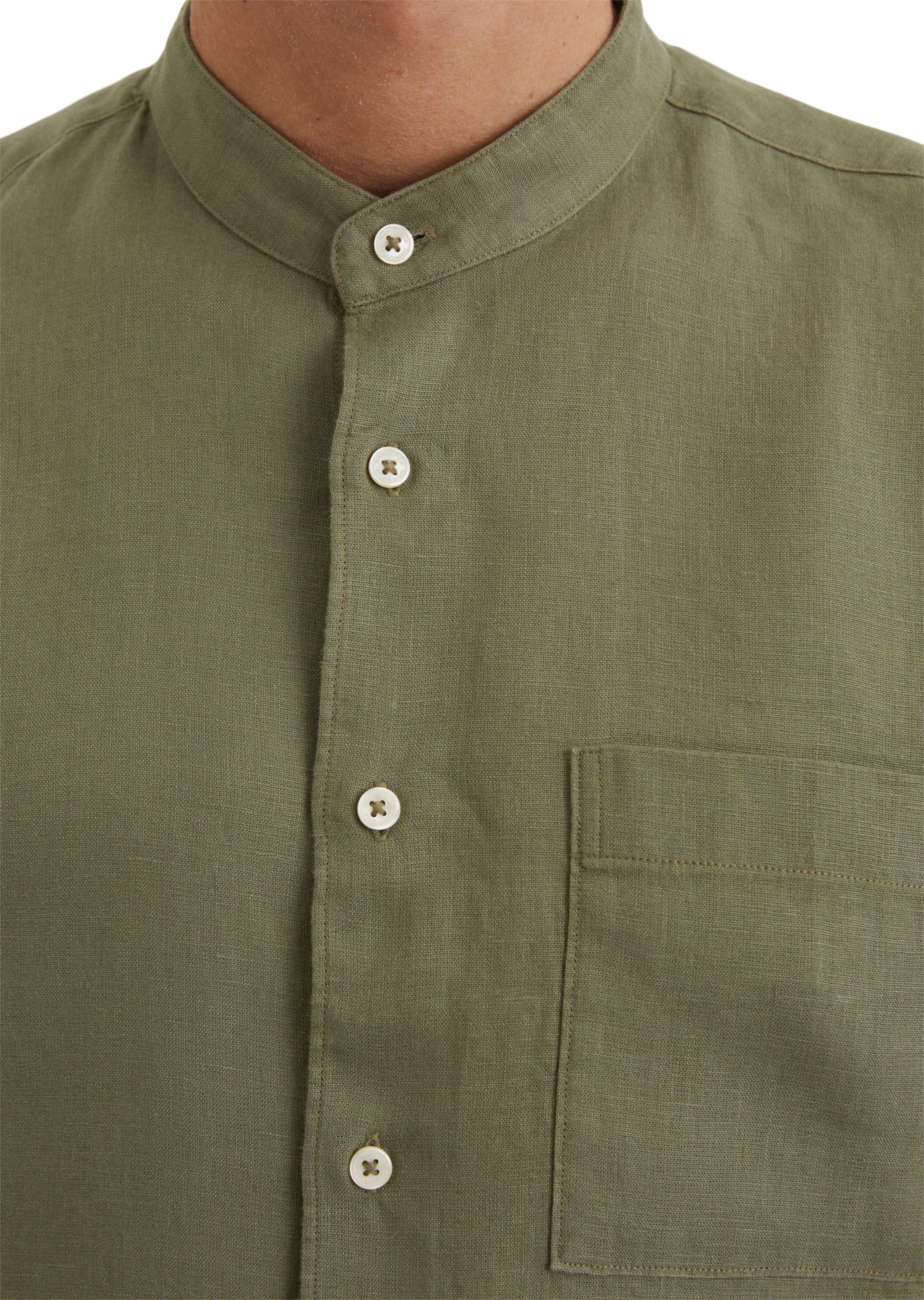 Marc O'Polo Regular fit Button Up Shirt in Green