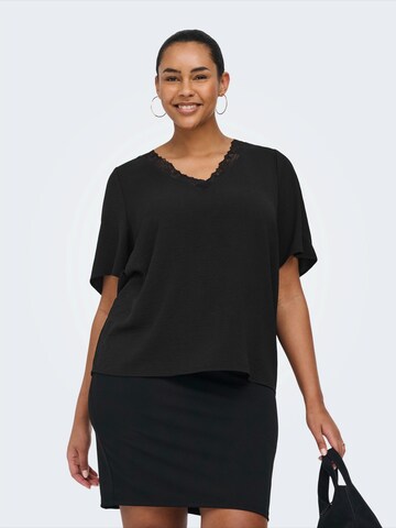 ONLY Carmakoma Halenka 'CARMETTA' – černá: přední strana