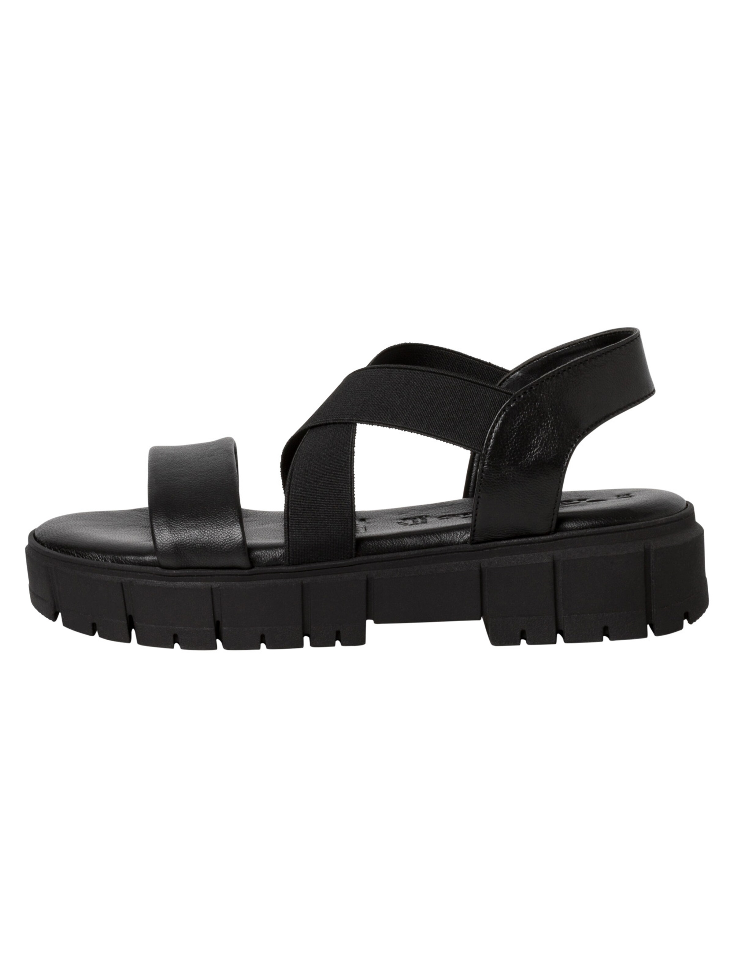Tamaris Sandalen met riem in Zwart