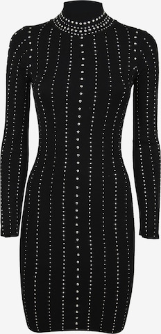 Influencer Knit dress in Black: front