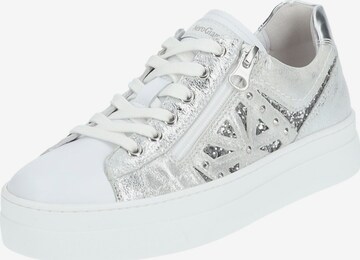 Nero Giardini Sneakers laag in Zilver: voorkant