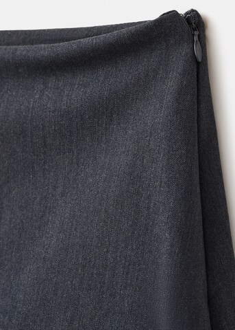 MANGO Regular Pleat-Front Pants 'Tokyo' in Grey