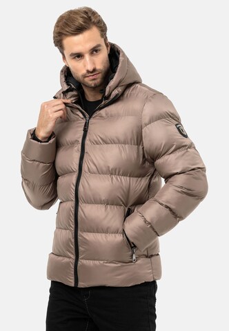 CIPO & BAXX Winterjacke in Beige