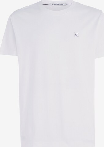 Calvin Klein Jeans Μπλουζάκι σε λευκό: μπροστά