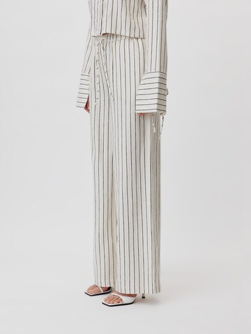 LeGer by Lena Gercke Wide leg Trousers 'Irem' in Beige