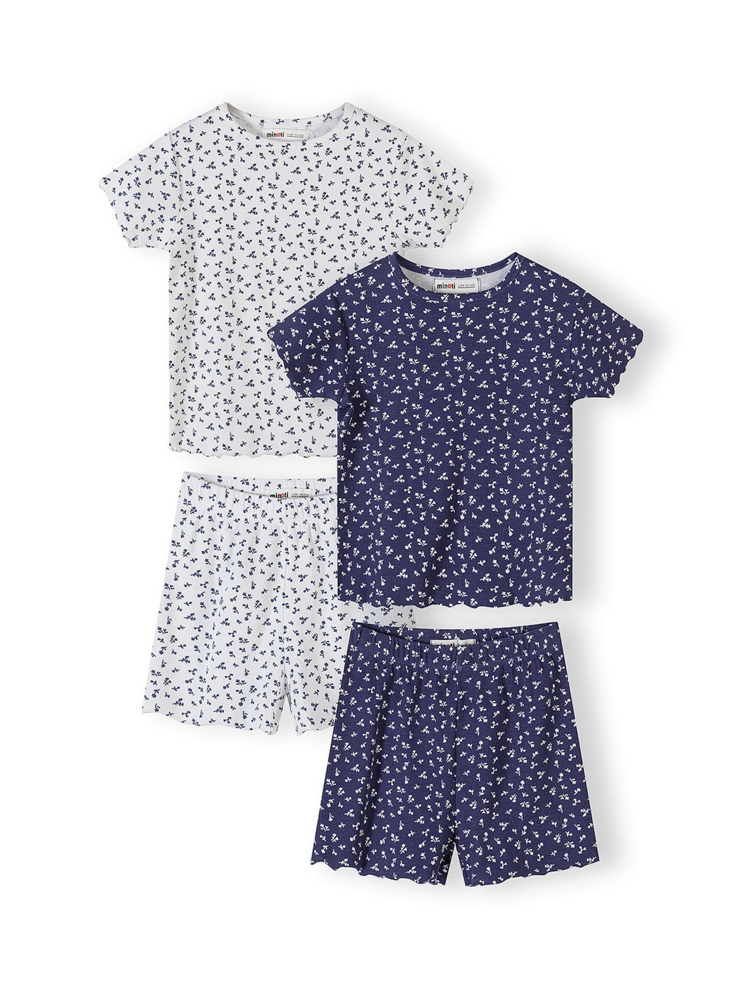 Pyjama MINOTI en bleu : devant