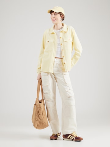 PIECES Blouse 'PCEFFI' in Yellow