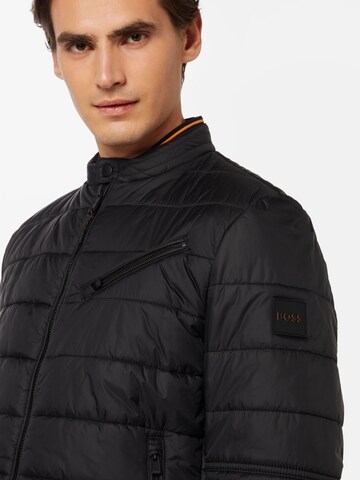 BOSS Orange Between-season jacket 'Optimus' in Black