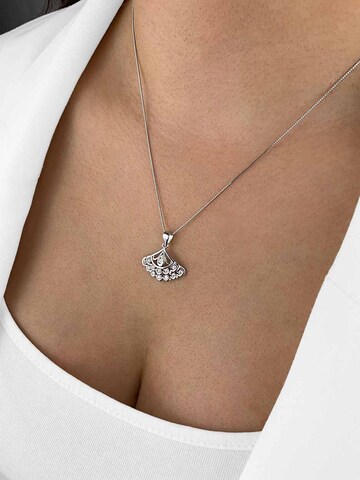 DANIEL CLIFFORD Necklace 'Fleur' in Silver