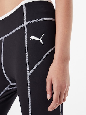 PUMA - Skinny Calças de desporto em preto
