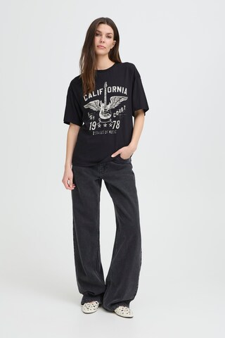 Pulz Shirt 'PZABBY' in Zwart