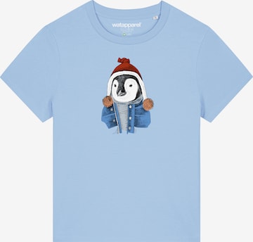 Maglietta di Watapparel in blu: frontale