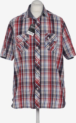 PIONEER Button Up Shirt in XL in Red: front