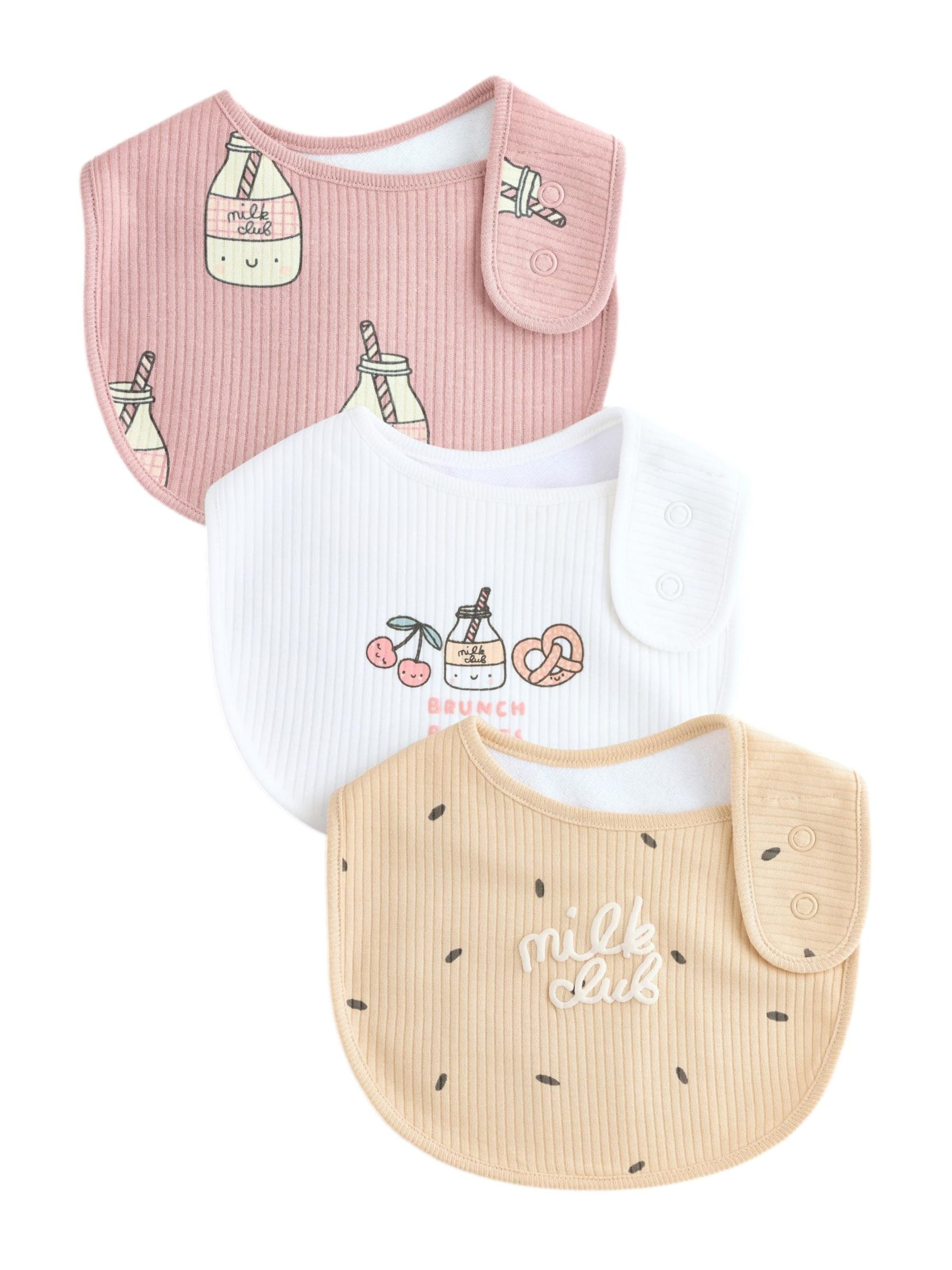 Next Lätzchen in Mischfarben: Vorderseite