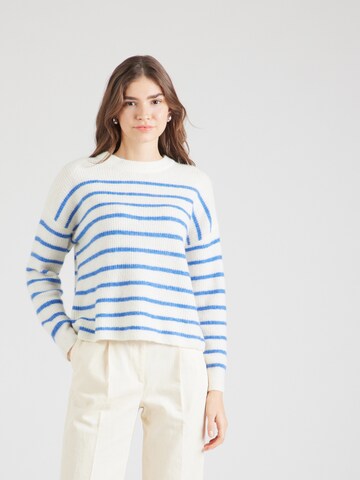 Soft Rebels Pulóver 'Hema' - kék: elől