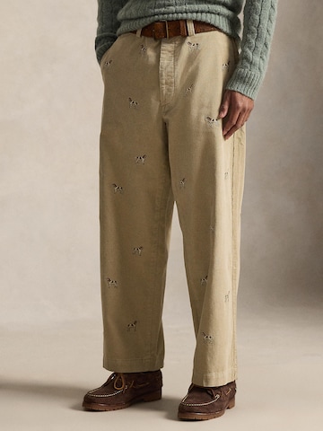 Loosefit Pantaloni chino di Polo Ralph Lauren in beige: frontale