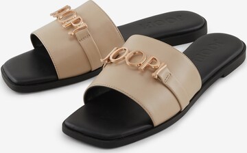 JOOP! Pantolette 'Sofisticato Merle' in Beige