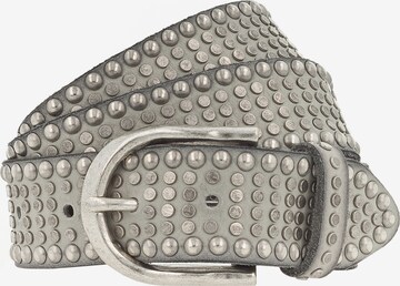 Cintura 'Riva' di b.belt Handmade in Germany in grigio: frontale