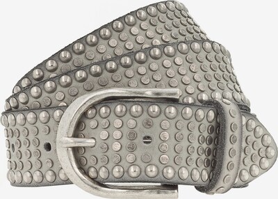 Cintura 'Riva' b.belt Handmade in Germany di colore grigio chiaro, Visualizzazione prodotti