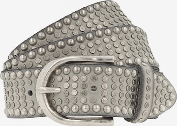 Ceinture 'Riva' b.belt Handmade in Germany en gris : devant