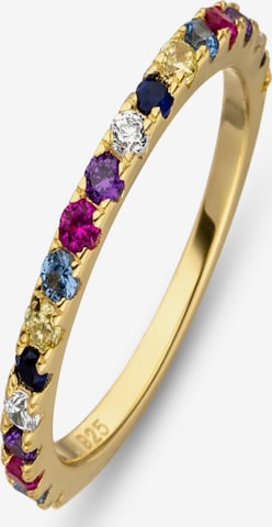Fiocco Jewelry Ring 'Rainbow' in Gelb: Vorderseite