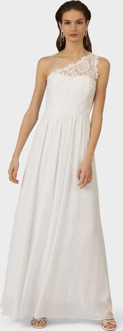 Robe de soirée Kraimod en blanc : devant