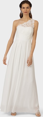 Robe de soirée Kraimod en blanc : devant