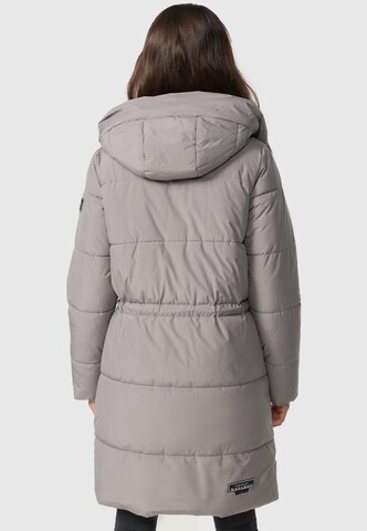 NAVAHOO Winter Coat 'Zuckertatze XIV' in Grey