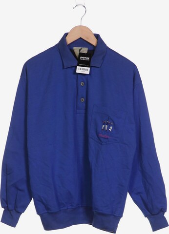 Golfino Sweatshirt & Zip-Up Hoodie in S in Blue: front