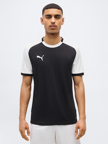 Tricou funcțional 'TeamLIGA26 Matchday' de la PUMA pe negru: față